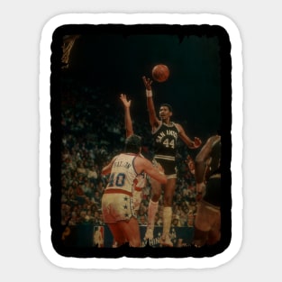 Dunk George Gervin Vintage Sticker